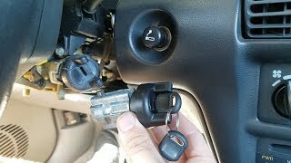 1995 Cavalier Ignition Lock Cylinder Drill & Replace