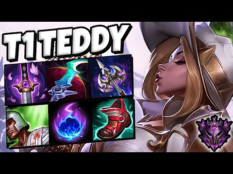 T1 Teddy Miss Fortune vs Ezreal [ ADC ] Lol Master EUW Patch 11.19 ✅