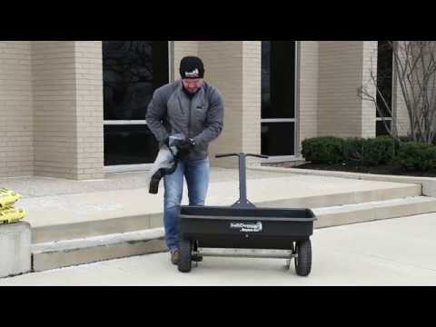 SaltDogg® WB400 Walk Behind Drop Spreader - Product Overview