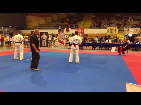 Araslan Dzhafarov European Open Szolnok Cup 2018  Полуфинал киокусинкай