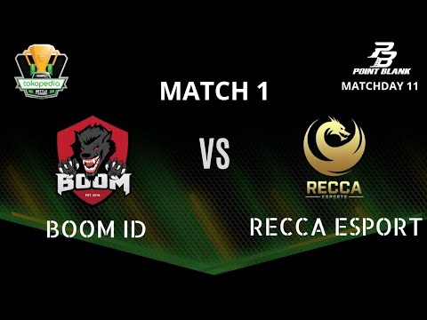 BOOM ID VS RECCA Match 1 IESPL Point Blank (MIDTOWN) Matchday 11 - Tokopedia Battle Of Friday
