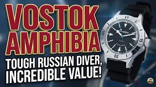 The WOBBLY Crown WONDER: Vostok Amphibia Review – The Cult Classic Russian Dive Watch