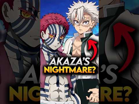 What if Sanemi fought Akaza instead of Rengoku during Mugen Train Arc? Demon Slayer Theory #shorts