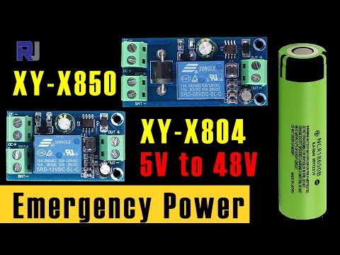YX850 Power Failure Automatic Switching Standby Battery Lithium Battery Module 5V-48V Emergency UPS