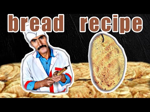 Step-by-step RECIPE Guido for making delicious YELLOW BREAD