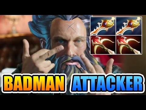 !Attacker Kunkka 8000 mmr vs Badman 7900 mmr Dota 2