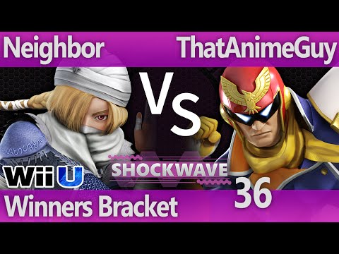 SW 36 Wii U - Neighbor (Sheik) vs ThatAnimeGuy (C Falcon) - Winners Bracket