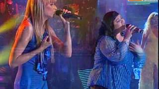 Canto Balada: Anna Carina y Gabriela Noriega (Reyes del Show PERU 14-11-09)