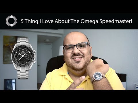 5 Things I Love About The Omega Speedmaster! FREE WATCH GIVEAWAY - 30K Sub Special!