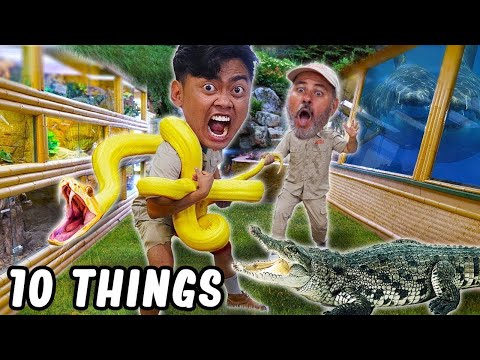 10 Things Not To Do at the Reptile Zoo.. (ft. @JayPrehistoricPetsTV)