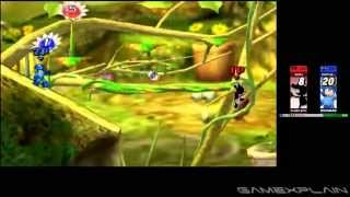 Smash Bros 3DS: Ash vs Andre Gameplay