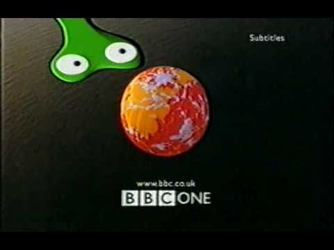 BBC1 ident with CBBC blob - 2002