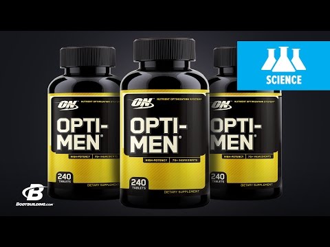 Optimum Nutrition Opti-Men Multivitamin | Science-Based Overview