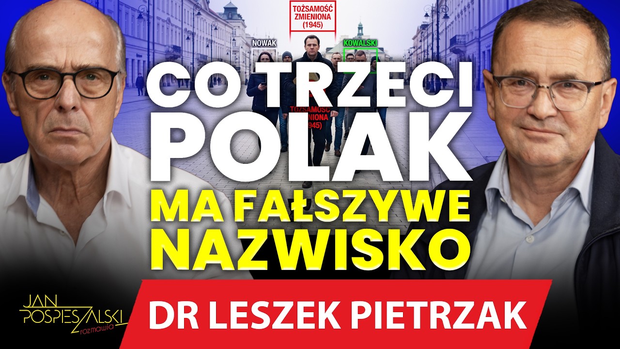 CO TRZECI "POLAK" W POLSCE NOSI FAŁSZYWE NAZWISKO !!