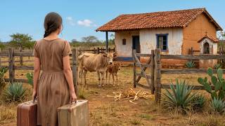 UMA JOVEM VIÚVA HERDOU UMA FAZENDA CAINDO AOS PEDAÇOS COM UMA VACA MAGRA… E ERGUEU TUDO SOZINHA