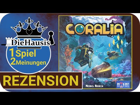 CORALIA Spiel Rezension (HUCH! Verlag) [Review + Regeleinblick]