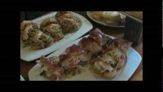 preview picture of video 'Restaurant Eneperi's fabulous pintxos - Bakio, Euskal Herria, Spain'
