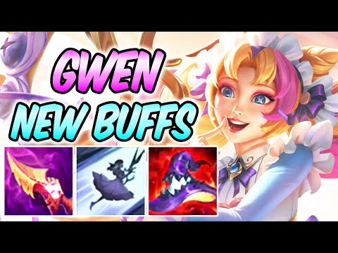 *NEW AMAZING GWEN BUFFS* INSANE DAMAGE FULL AP GWEN MID GAMEPLAY | Build & Runes | League of Legends