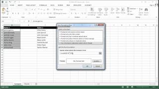 How to Use Excel to Match Up Two Different Columns : Using Excel & Spreadsheets