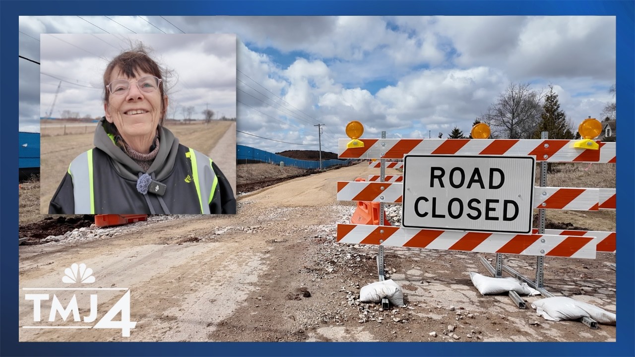 Wisconsin neighbors adapt to changing road closures near data center
