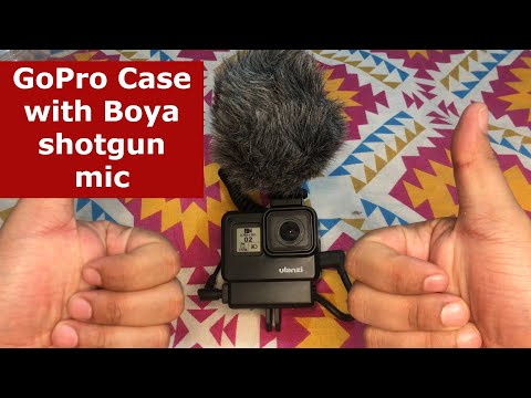 Boya Shotgun Mic and Ulanzi GoPro Case | best mod for GoPro 7 | Unboxing Gopro Mods