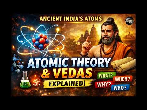 ⚛️Atomic Theory And Indian Vedas⚛️ | Ancient India's Atoms📜