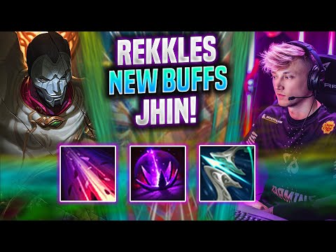 REKKLES BRINGS BACK JHIN WITH NEW BUFFS! - KC Rekkles Plays Jhin ADC vs Vayne! | Season 2022