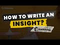 How to FIND an INSIGHT? Example Mailchimp