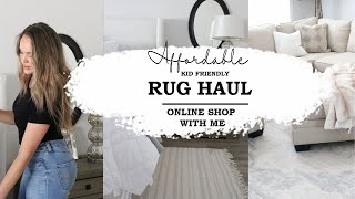 Affordable Kid Friendly Rug Haul || Online Shop With Me 2020