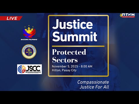 Justice Summit 2025 (Protected Sectors) (PART 4) 11/05/2025