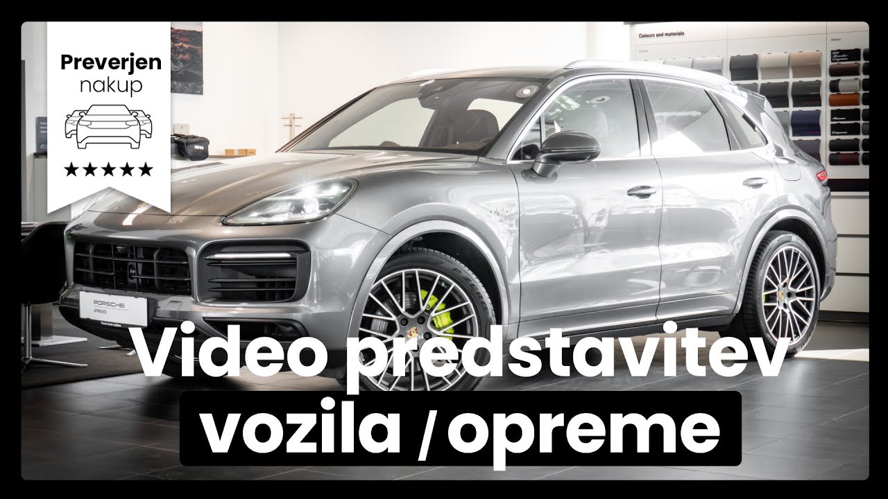 Porsche Cayenne E-Hybrid - SLOVENSKO VOZILO