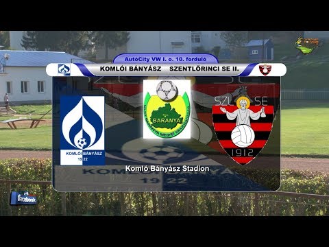 SPORT36 KOMLÓI BÁNYÁSZ - SZENTLŐRINCI SE II.  5 - 3 (2 - 0)