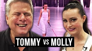 Who Can Walk A STRAIGHTER LINE BLIND? (Collab with MollyBurkeOfficial)