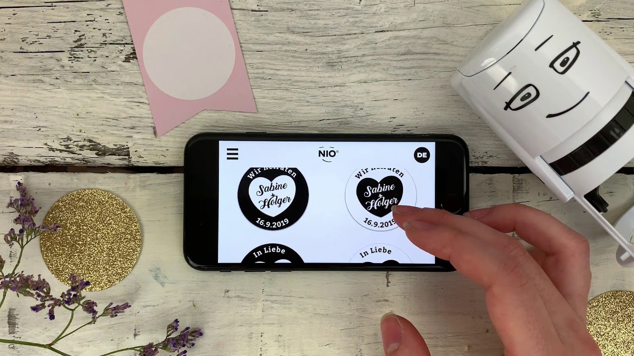 Colop Nio Stempel Nio Set 3-teilig Colop Nio Stempel Nio Set 3-teilig