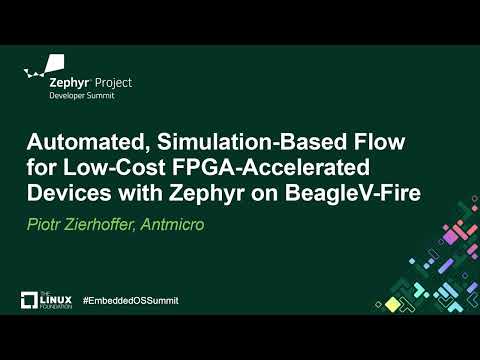 Automated, Simulation-Based Flow for Low-Cost FPGA-Accelerated Devices with Zeph... Piotr Zierhoffer