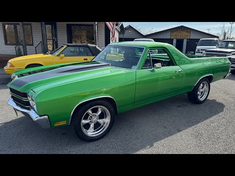 1970 ElCamino TEST DRIVE Maple Motors SOLD $30,900 #3415