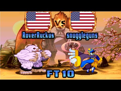 Darkstalkers 3 [Vampire Savior] - RoverRuckus (USA) VS (USA) snuggleguns [vsavj] [Fightcade] [FT10]