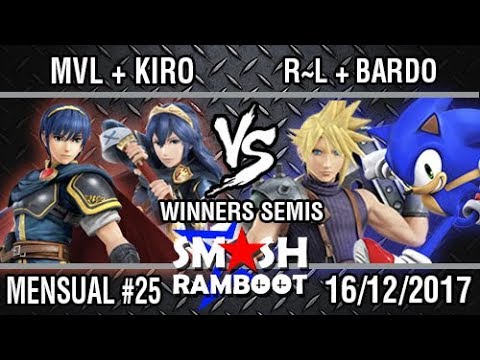 [SmashxRamboot Christmas Edition III] MVL+Kiro Vs. Robo~Luigi+El_Bardo Winners Semis