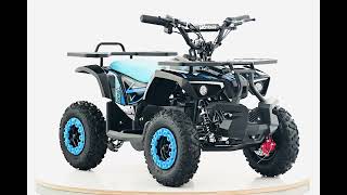 Kids Electric Quad 800W - Beneo Motors Veloci Blue