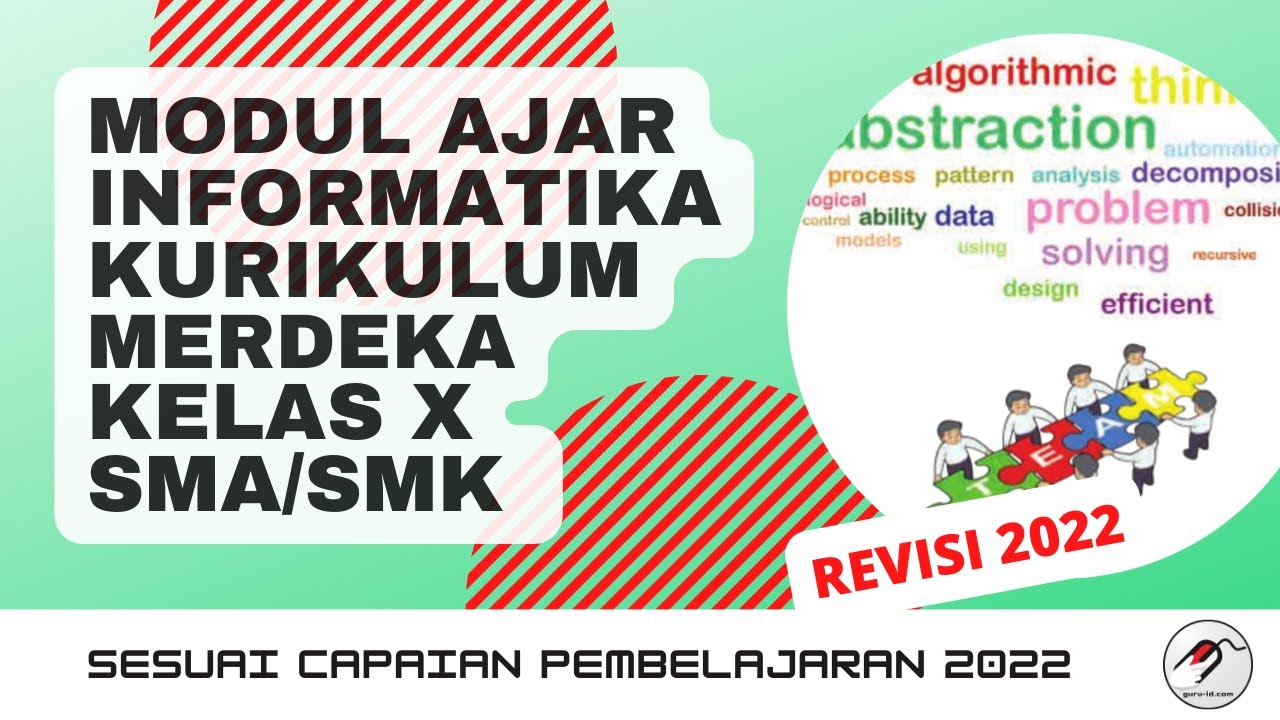 modul ajar informatika kelas 10 SMA/SMK Kurikulum Merdeka 1 dan 2 Revisi Terbaru