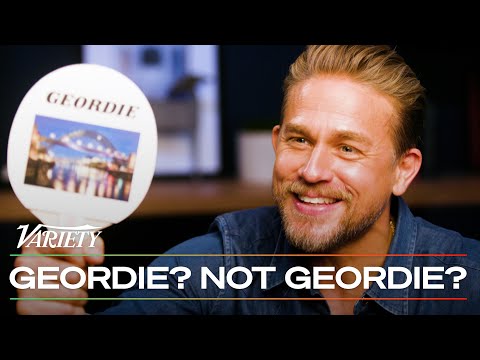 Charlie Hunnam plays 'Geordie or Not Geordie'