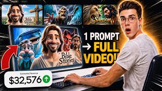 Generate Bible Animation Videos in Minutes (New AI Method)