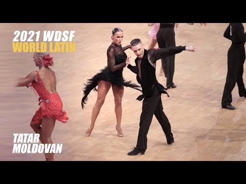 Moldovan Paul - Tatar Cristina, ROU | 2021 WDSF World LAT | Pforzheim | R2 J