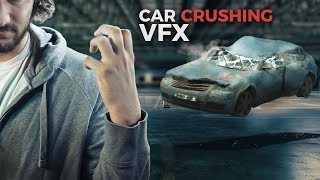 How to Crush a Car with your MIND! (VFX)