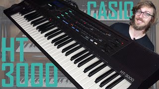 Video thumbnail for CASIO HT-3000 – Trash or Treasure? | Review by Synths and Sounds