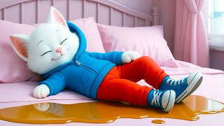 Mischievous little cat cut mother's hair 😭✂️✂️and then made new one 💇🏻‍♀️😭#cats #shortvideo #cute