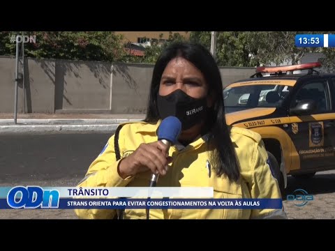 STRANS dá orientações para evitar congestionamentos na volta í s aulas da rede privada 03 08 2021
