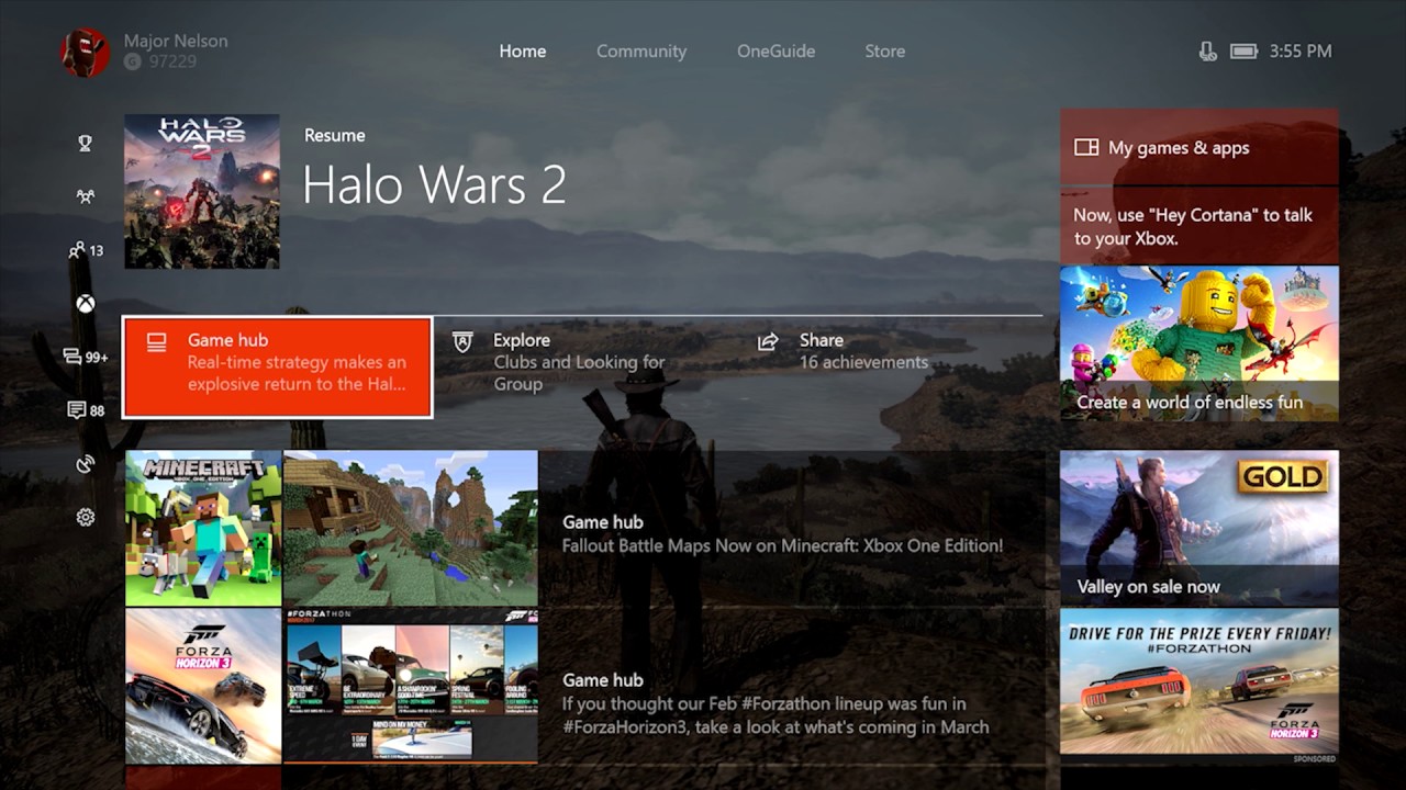 Xbox One March Update Walkthrough - YouTube