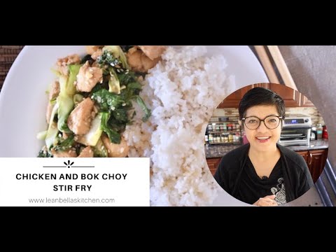 Chicken and Bok Choy Stir-fry