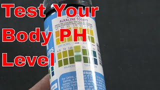 How To Test The PH Level of Your Body